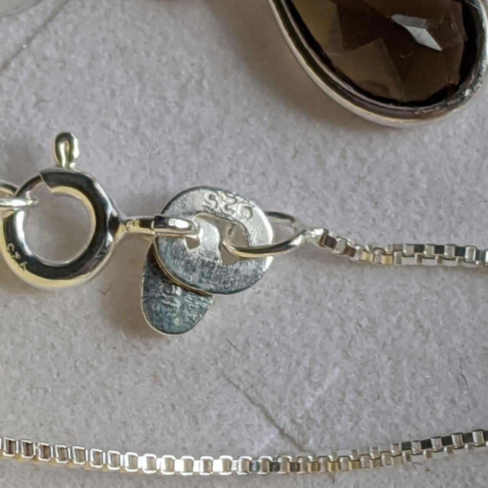 Smokey Quartz Pendant/Necklace - Picture 5 of 7